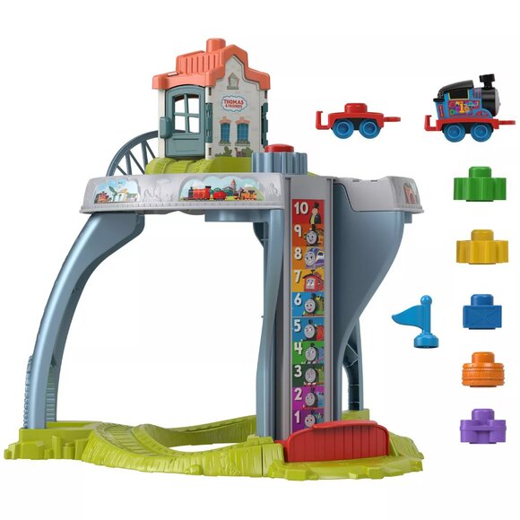 Thomas & Friends My First Train Table Toddler Toy w/ Track Fine Motor Activities - Picture 9 of 9